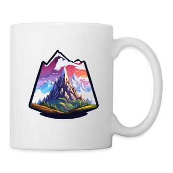 Mountain / Alps / Summit / Nature / Forest / Rock - Mug - white - Right