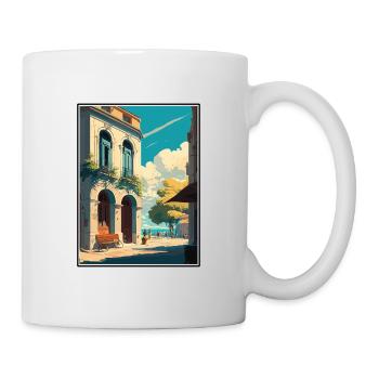Arles France Vintage Travel Poster WPA Souvenir - Mug - white - Right