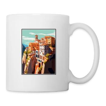 Cuenca Spain Vintage Travel Poster WPA Souvenir - Mug - white - Right