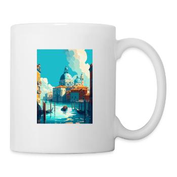 Venise Italie Décoration St Mark S Square Souvenir - Mug blanc - blanc - Droite