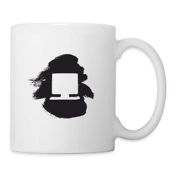 PC Computerarbeit Informatik - Tasse - Weiß - Rechts