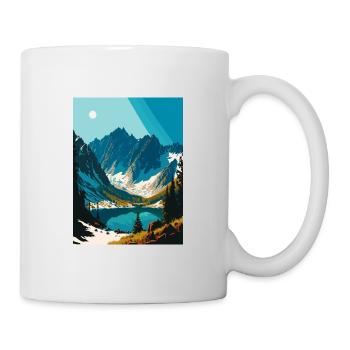 Mountains Poland Vintage Travel Poster WPA - Mug - white - Right