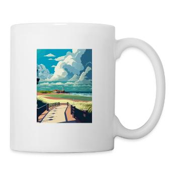 Vandvoort West Decoration Netherlands Souvenir - Mug - white - Right