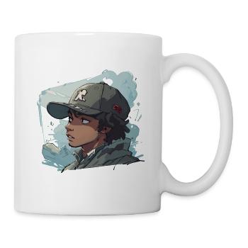 Anime Style Rapper - Mug - white - Right