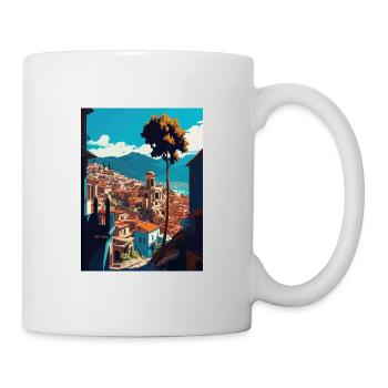 Antakya Türkei Vintage Reiseposter WPA Souvenir - Tasse - Weiß - Rechts