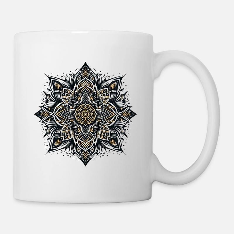 Mandala Harmony move - Mug - white