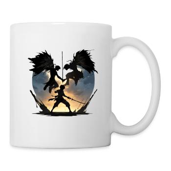 Epic of : Anime Fight Scene - Mug - white - Right