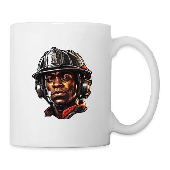 Pompier/Incendie/Incendie/Extinction/Héros - Mug blanc - blanc - Droite