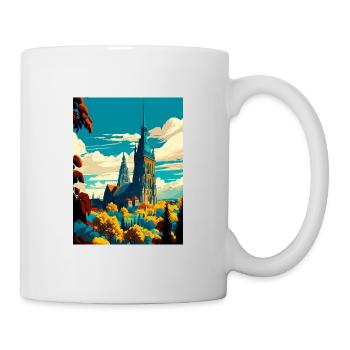 Kassel Germany Vintage Travel Poster WPA Souvenir - Mug - white - Right