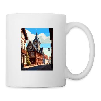 Weimar Germany Vintage Travel Poster WPA Souvenir - Mug - white - Right