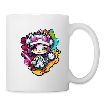 Médecin / professionnel de la santé / médecin / profession / spécialiste - Mug blanc - blanc - Droite