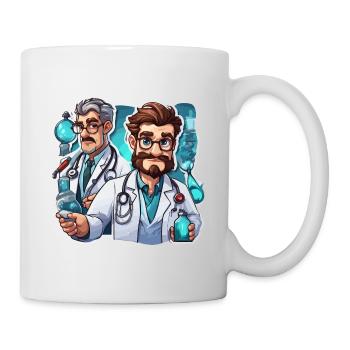 Médecin / professionnel de la santé / médecin / profession / spécialiste - Mug blanc - blanc - Droite