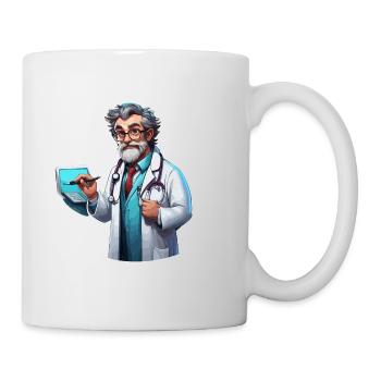 Médecin / professionnel de la santé / médecin / profession / spécialiste - Mug blanc - blanc - Droite