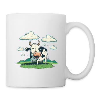 Contented Cow - Mug - white - Right