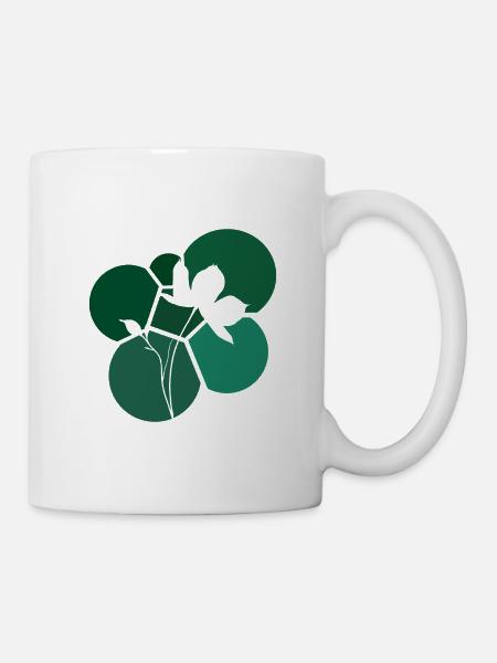 Botanisch Blume Botanisch - Tasse - Weiß