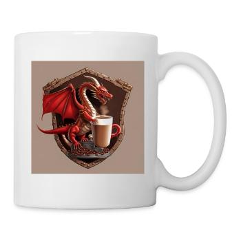 Welsh Coffee Shield - Mug - white - Right