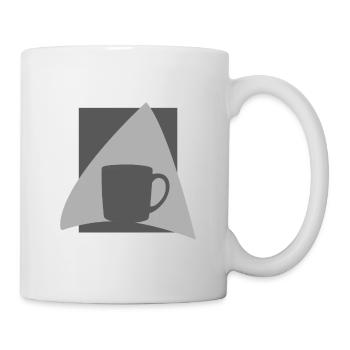Coffee Cup Coffee Coffee Bean - Mug - white - Right