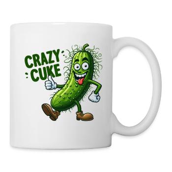 Légumes fous poilus Cuke pouces vers le haut - Mug blanc - blanc - Droite