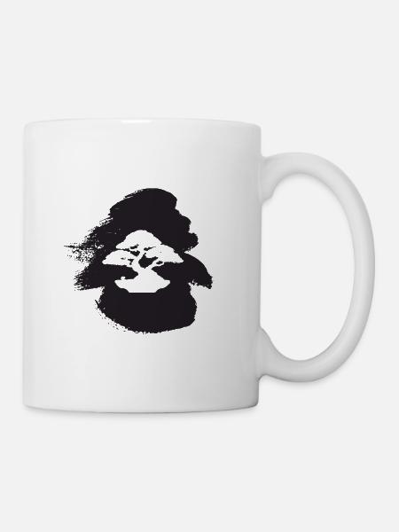 Wachsen Wachsen Bonsai - Tasse - Weiß