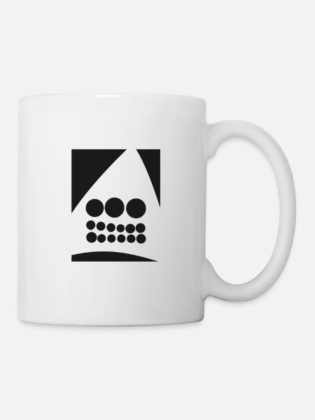 Münzen Coins Coins - Tasse - Weiß