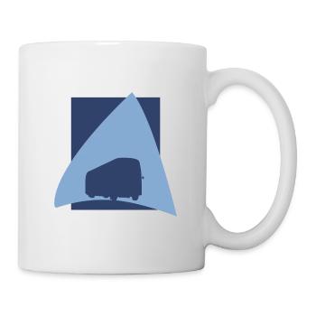 Schulbus Busfahrer Bus - Tasse - Weiß - Rechts