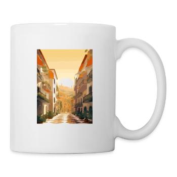 Granada Spain Vintage Travel Poster WPA Souvenir - Mug - white - Right