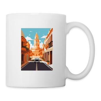 Cordoue Espagne Vintage voyage affiche WPA Souvenir - Mug blanc - blanc - Droite