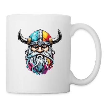 Wikinger / Thor / Odin / nordisch / keltisch - Tasse - Weiß - Rechts