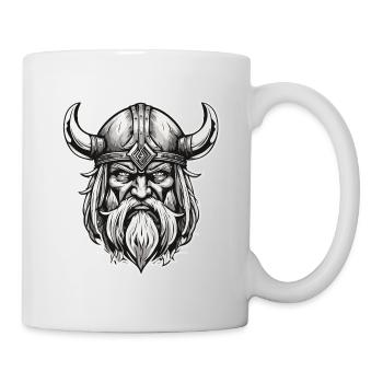 Wikinger / Thor / Odin / nordisch / keltisch - Tasse - Weiß - Rechts