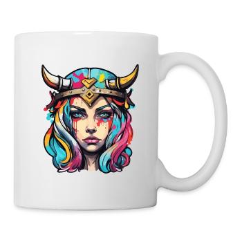 Wikinger / Thor / Odin / nordisch / keltisch - Tasse - Weiß - Rechts