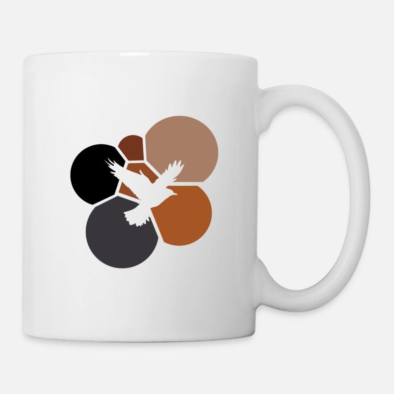 Fliegen Vogel Fliegen - Tasse - Weiß