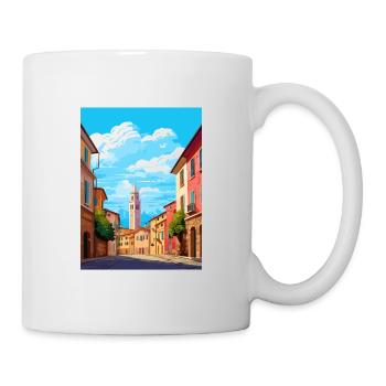 Parma Italy Vintage Travel Poster WPA Souvenir - Mug - white - Right
