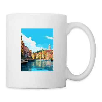 Palau Italy Vintage Travel Poster WPA Souvenir - Mug - white - Right