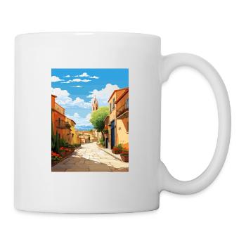 Tarragona Spain Vintage Travel Poster WPA Souvenir - Mug - white - Right