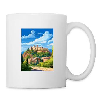 Alhambra Spain Vintage Travel Poster WPA Souvenir - Mug - white - Right