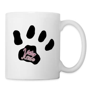 Logo tomcat Karlo paw - Mug - white - Right