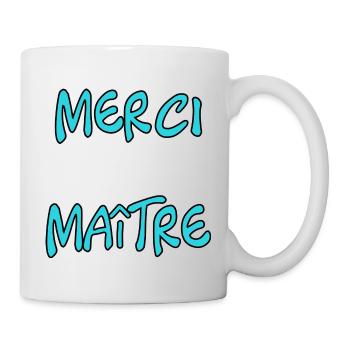 MASTER. THANK YOU. THANK YOU, MASTER. MASTER. MASTER GIFT - Mug - white - Right