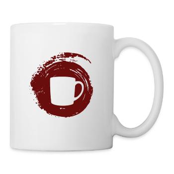 Coffee Bean Mug Coffee Cup - Mug blanc - blanc - Droite