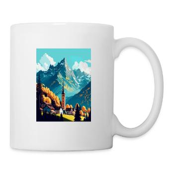 Berchtesgaden Germany Vintage Travel Poster WPA - Mug - white - Right