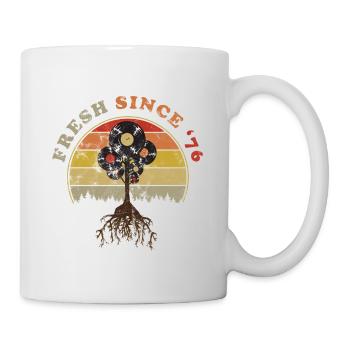 Millésime 1976 - Mug blanc - blanc - Droite