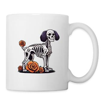 La Catrina/ Tattoo / Mexico / Animal / Dog - Mug - white - Right
