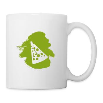 Maus Parmesan Maus - Tasse - Weiß - Rechts