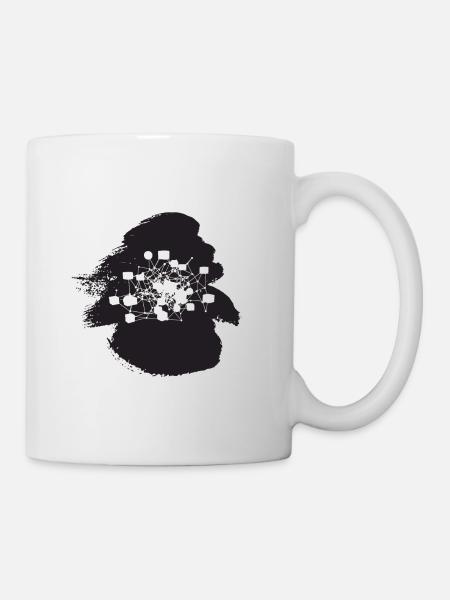 Crypto-monnaie Crypto-monnaie Bitcoin - Mug blanc - blanc