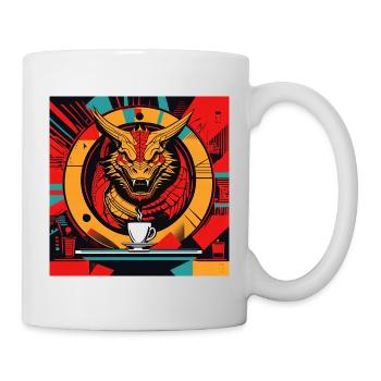 Dragon Cuppa - Mug - white - Right
