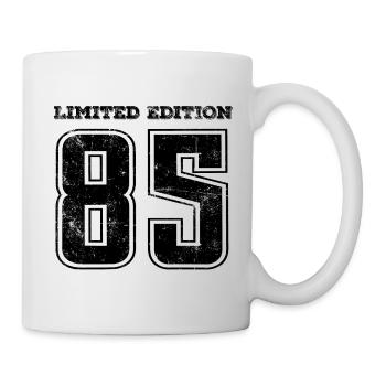 1985 Jahrgang Vintage Geburtstag Geschenk - Tasse - Weiß - Rechts