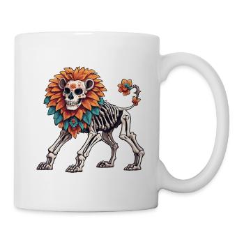 La Catrina / Tattoo / Mexico / Animal / Lion - Mug - white - Right