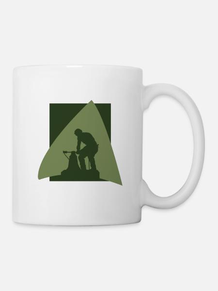 Schmieden Schmiede Schmieden - Tasse - Weiß