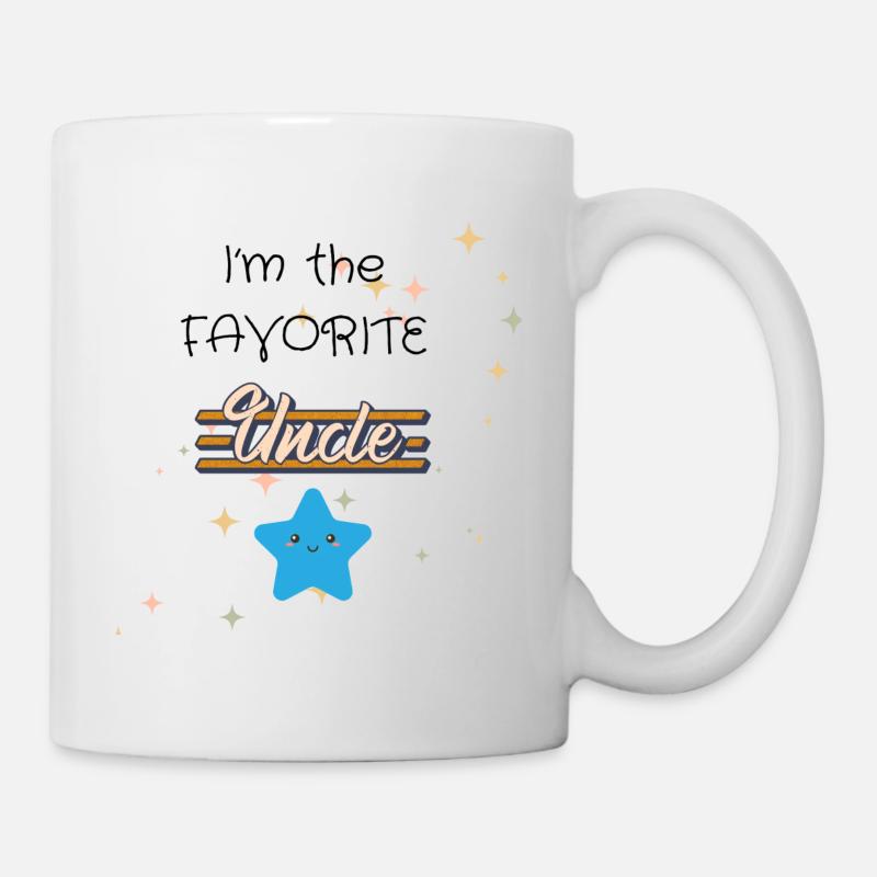 I m the FAVORITE Uncle - Tasse - Weiß