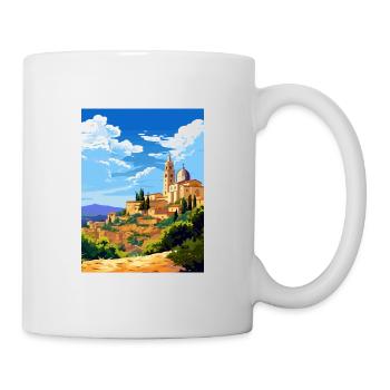 Tarragona Spain Vintage Travel Poster WPA Souvenir - Mug - white - Right