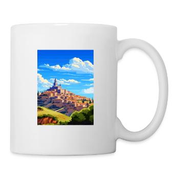 Toledo Spain Vintage Travel Poster WPA Souvenir - Mug - white - Right